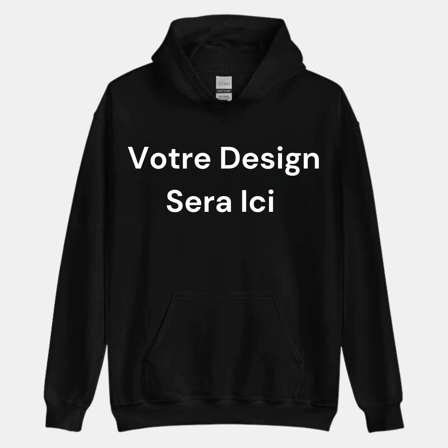 SWEAT À CAPUCHE BRODÉ PERSONNALISÉ