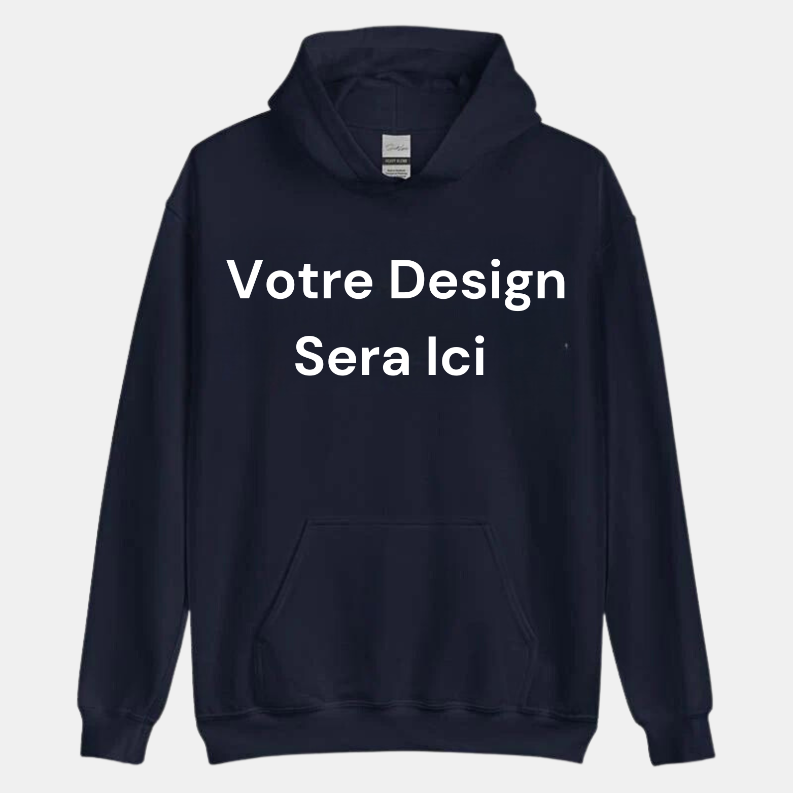 SWEAT À CAPUCHE BRODÉ PERSONNALISÉ