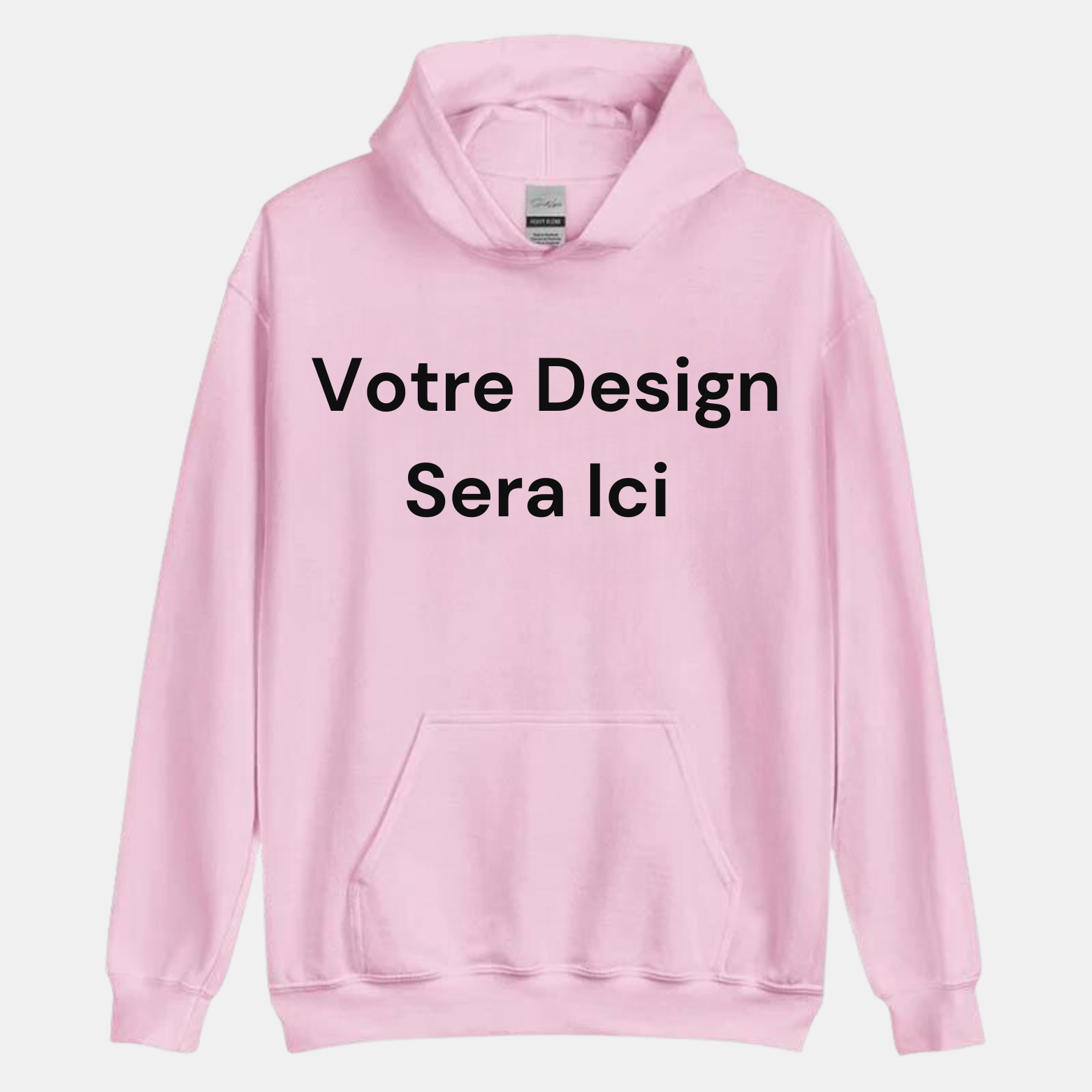 SWEAT À CAPUCHE BRODÉ PERSONNALISÉ