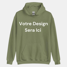 SWEAT À CAPUCHE BRODÉ PERSONNALISÉ
