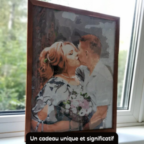 KIT DE PEINTURE PAR NUMEROS PERSONNALISÉ (TOUT INCLUS)
