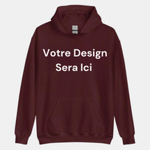 SWEAT À CAPUCHE BRODÉ PERSONNALISÉ