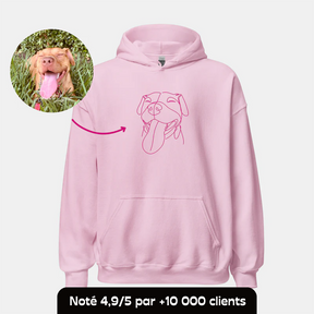 SWEAT À CAPUCHE BRODÉ PERSONNALISÉ