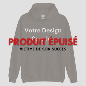 SWEAT À CAPUCHE BRODÉ PERSONNALISÉ