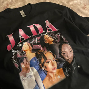 T-Shirt Noir vintage personnalisé