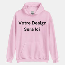 SWEAT À CAPUCHE BRODÉ PERSONNALISÉ